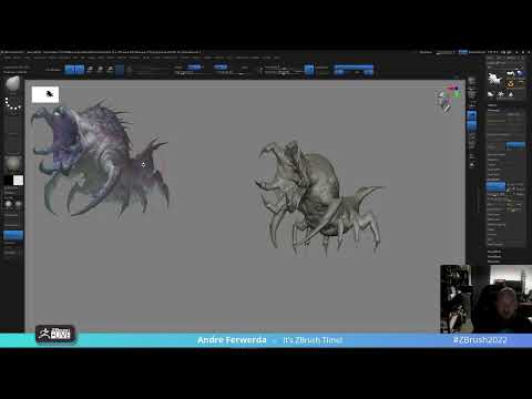Sculpting with Andre Ferwerda - ZBrush 2022
