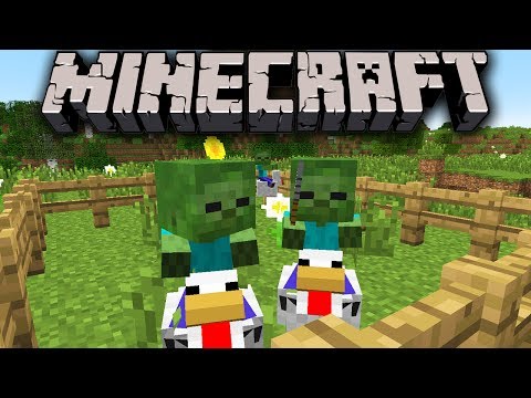 Minecraft 1.7.3 Snapshot: Chicken Jockeys Attack! Early Bird Baby Invasion, Seed Weakness, View Fix