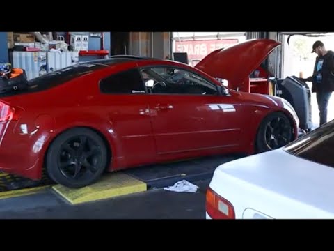 How to replace an AC COMPRESSOR in a G35! (Super easy!) (cinematic)