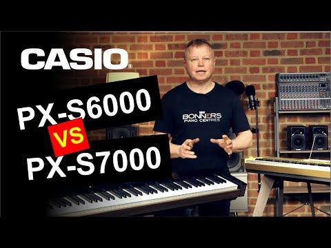 Casio PX-S6000 vs PX-S7000 - The differences explained