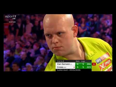 Michael van Gerwen v Rob Cross | SUDDEN DEATH LEG | Semi Final | 2018 World Darts Championship