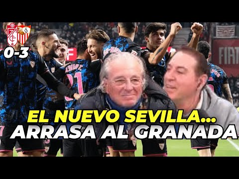 🤩 The new Sevilla crushes Granada. Summary: Granada 0-3 Sevilla
