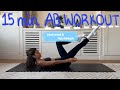 15MIN everyday pilates ab workout // small waist & flat stomach | LIDIAVMERA