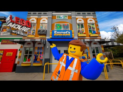 Emmet's Super Suite & Benny's Playship | THE LEGO MOVIE WORLD | LEGOLAND California Resort