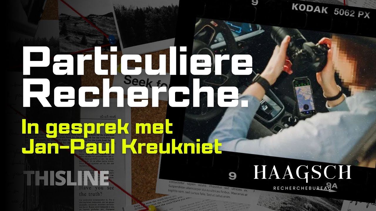 Particulier Recherchewerk? Een unieke doorkijk in het werk van rechercheur Jan-Paul Kreukniet
