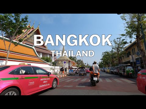 Bangkok, Thailand - Driving Tour 4K