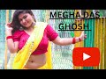 MEGHA DAS GHOSH IN YELLOW GEORGETTE SAREE VIDEO BONG IN SUMMER 2023