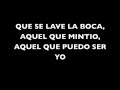 Elefante- La Limpia (Letra)