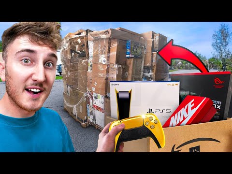 I Bought A GIANT Box Of Amazon Returns