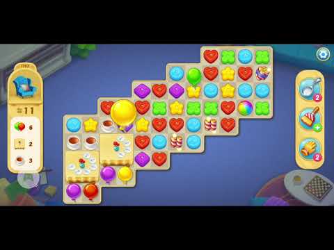 행복의저택/Matchington mansion Level 1763 Win Booster(Gloves)sPuzzle/Matchington/mansion