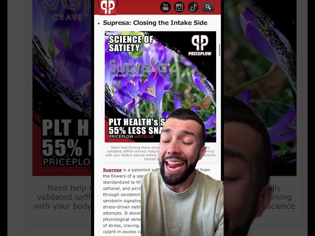 PLT Health’s Weight Management Stack Targets Cravings + Burn