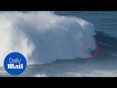 Surfer Tom Butler SMASHES biggest wave world record - up to 100ft!