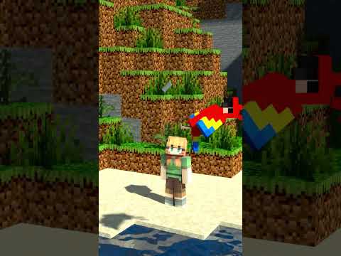 Shirdal Craft - انیمیشن کوتاه ماینکرافت |9| Alex's parrot minecraft animation