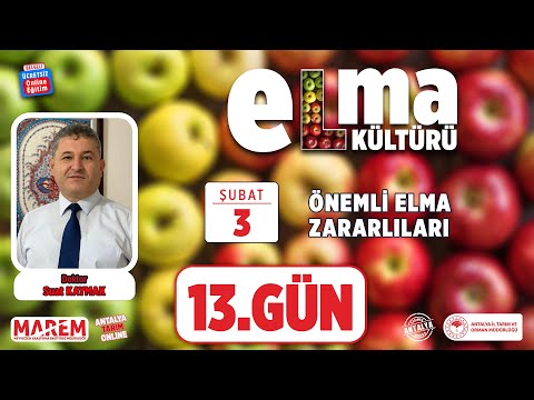 , title : 'Elma Kültürü - Önemli Elma Zararlıları 13.Gün'