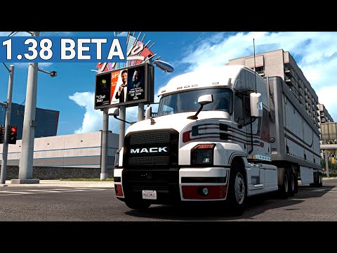 ATS 1.38 Open Beta First Look - Erste Testfahrt [#331] AMERICAN TRUCK SIMULATOR