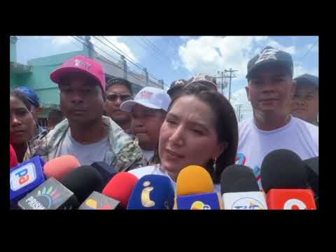 Gobernadora Carrillo juramento comando de campaña en Mejías #sucre #cumaná #sucrevenezuela