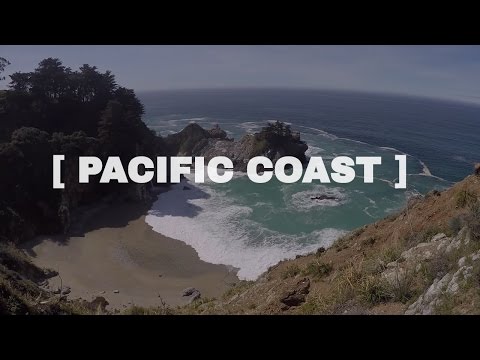 Pacific Coast Vacation GoPro Hero 4 Silver Napa San Fran Golden Gate Monterey Big Sur McWays Falls