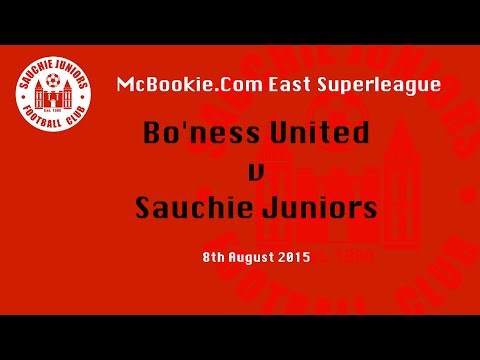 08/08/2015 Bo'ness United v Sauchie Juniors - Match upload