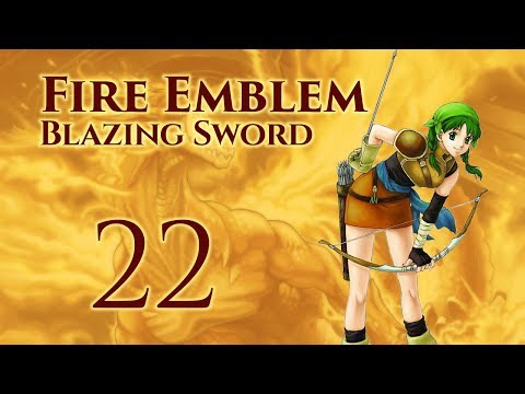 Part 22: Let's Play Fire Emblem 7, Hector Hard Mode Ranked Walkthrough - Chapter 20