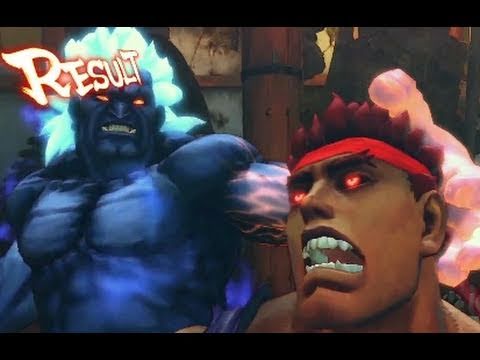 Street Fighter 4 Arcade Edition: Oni vs Evil Ryu Trailer