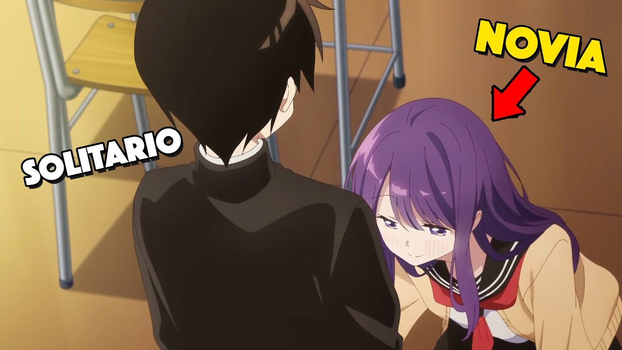 No tiene ningún amigo pero si una popular novia | Resumen Kubo-san
