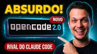 OpenCode 2.0 é ABSURDO! O rival open source do Claude Code ficou outro nível