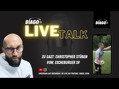 DIAGO Live-Talk mit Christopher Stüben vom Escheburger SV