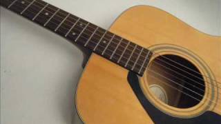 Video thumbnail for Left Handed Yamaha FG411-L Acoustic Guitar by Alchemisticltd