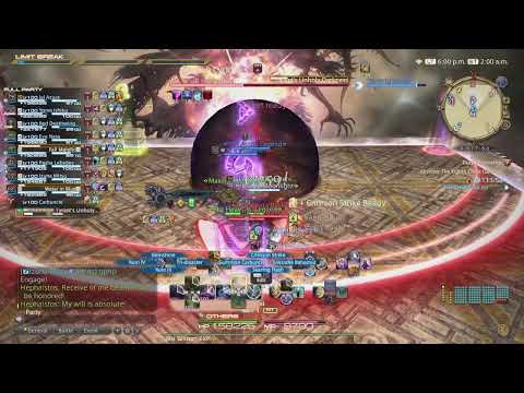 FINAL FANTASY XIV P8S Unsync Phase 2 Clean Run