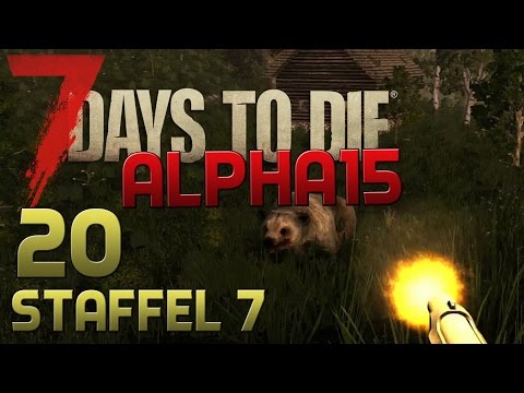 7 Days To Die Alpha 15 Gameplay S07E20 - BÄR AUF ABWEGEN [Let´s Play][Deutsch][German]