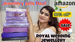 Amazon HUGE JEWELLERY Haul starting Rs 399 | Amazon wedding Jewellery  | ONLINE BRIDAL SHOPPING|