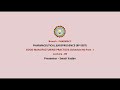 Pharmaceutical Jurisprudence Good Manufacturing Practices Schedule M Part 1 AKTU Digital