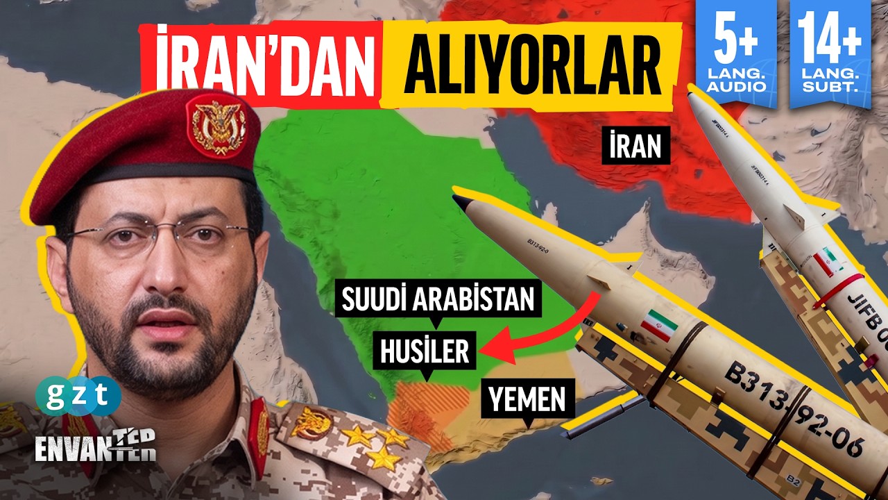 Yemen’de Suudiler ile savaşan Husiler’in askeri envanterinde neler var?