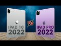Apple iPad 10th Gen (2022) VS Apple iPad Pro 12.9 (2022)
