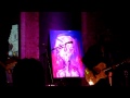 Joseph Arthur - Horses - in New York at City Winery 1st January 2012