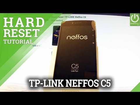 How to Restore TP-LINK Neffos C5 - Hard Reset / Delete Data