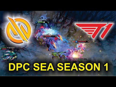 T1 vs MG.TRUST Game 1 - DPC SEA Tour 1: Division I Dota 2 Highlights
