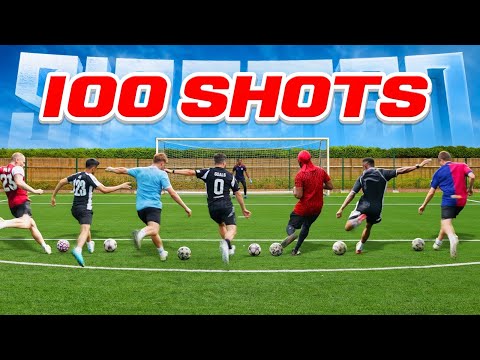 THE SIDEMEN TOOK 100 SHOTS AND SCORED ____