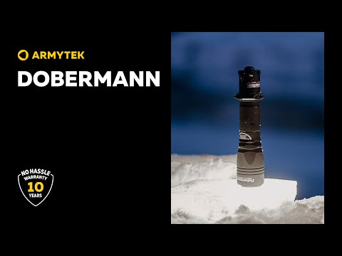 Dobermann — universal tactical flashlight 2 in 1