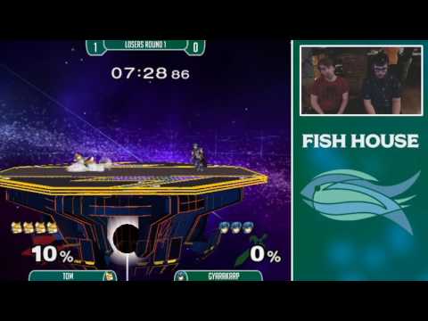 Fish House 7 SSBM - Tom (Fox) Vs. Gyarakarp (Marth) Losers Round 1