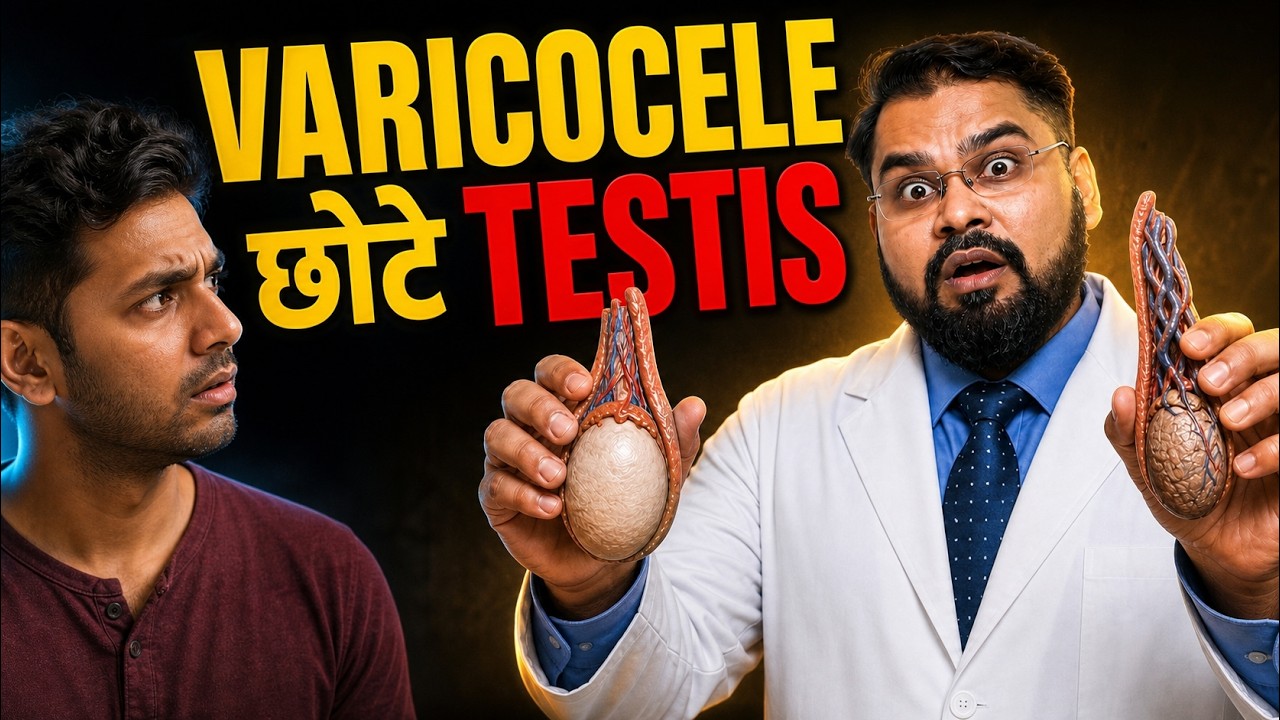 Varicocele testicular shrinkage and pain warning signs video