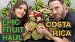 EPIC Fruit Market - Durian Tasting (Costa Rica Vegan Tour)