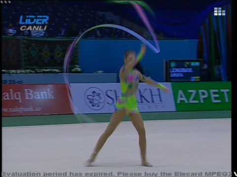 Lionginaviciute Jurgita LTU Ribbon 2009 Baku EC Q