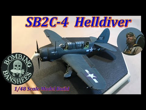 Building the Revell Pro Modeler 1/48 Scale SB2C-4 Helldiver Dive Bomber