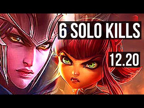 QUINN vs ANNIE (TOP) | Rank 3 Quinn, 6 solo kills | EUW Grandmaster | 12.20