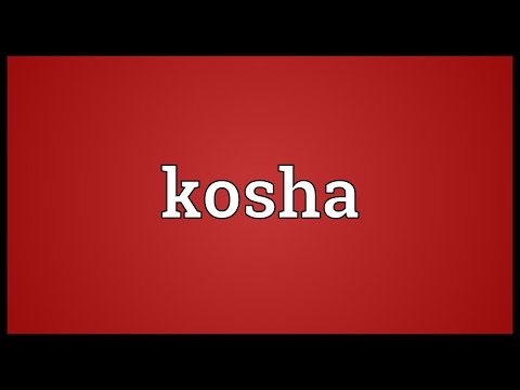 Kosha Meaning