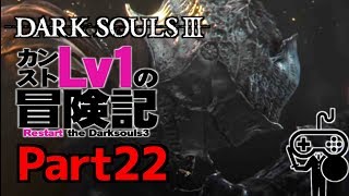 #22【DARKSOULSⅢ：ダークソウル３】カンストLv1の冒険記
