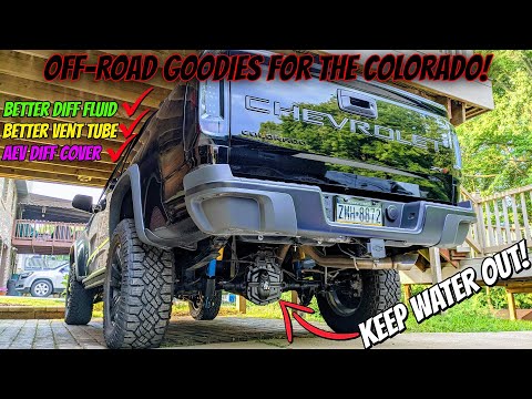 Rear Differential FIX! New vent tube, and heavy duty COVER from AEV!