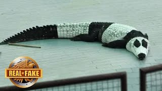 NEW PANDA LIKE CROCODILE DISCOVERED - real or fake?