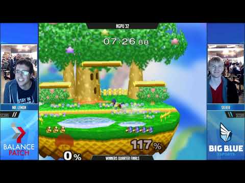 NGPU 32 SSBM - Mr. Lemon (Dr. Mario) vs. GVS | Silver Alloy (Falco) - Melee WQF
